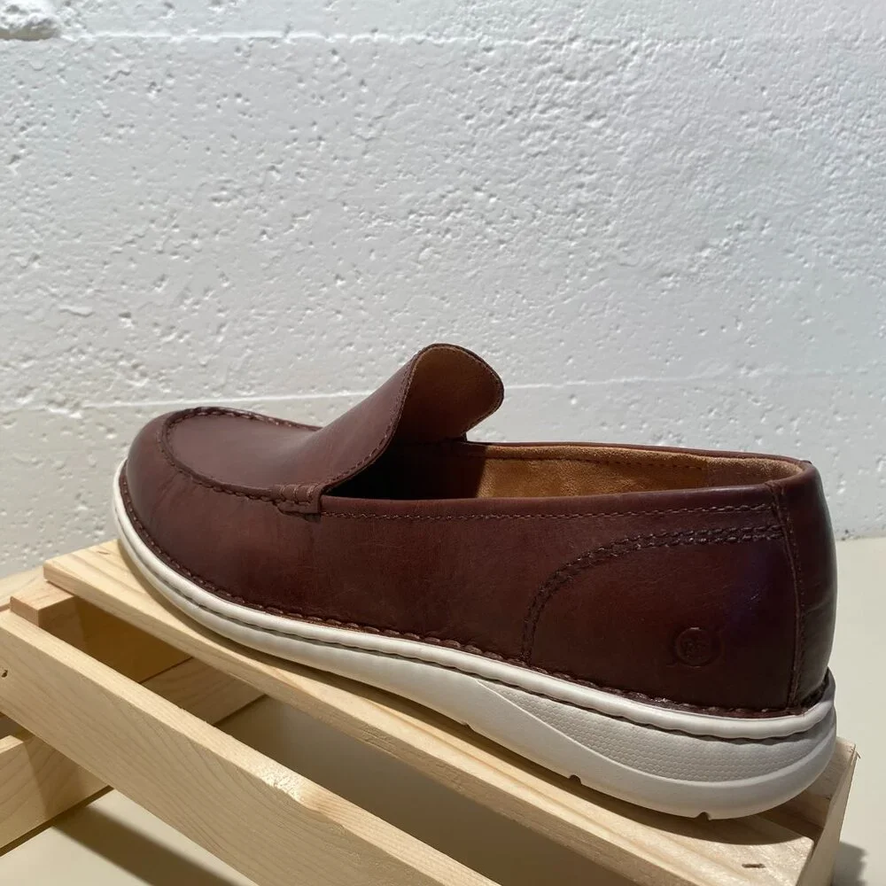 Born Men's Thaton Leather Slip On Loafers - NWOB - Picture 8 of 12